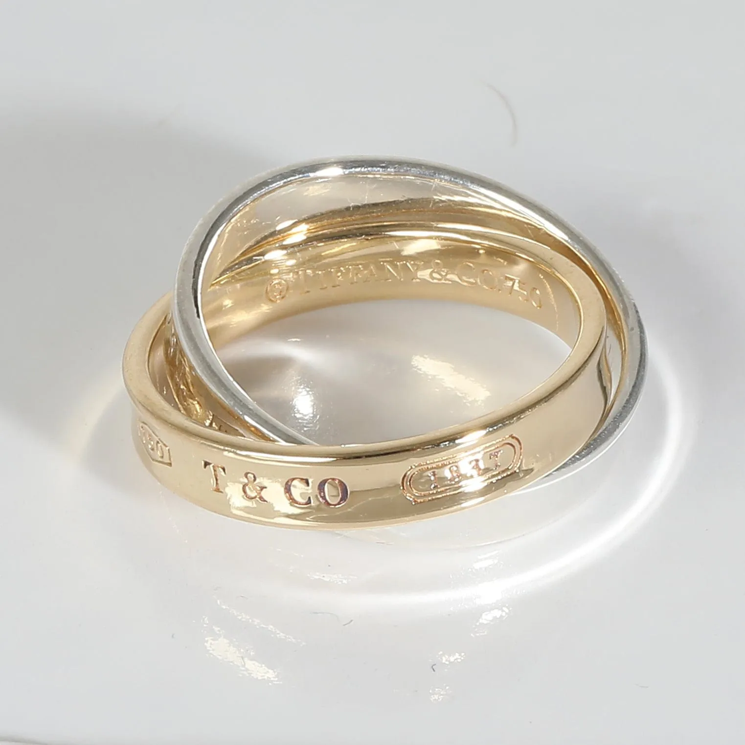 1837 Fashion Ring in 18k Yellow Gold/Sterling Silver