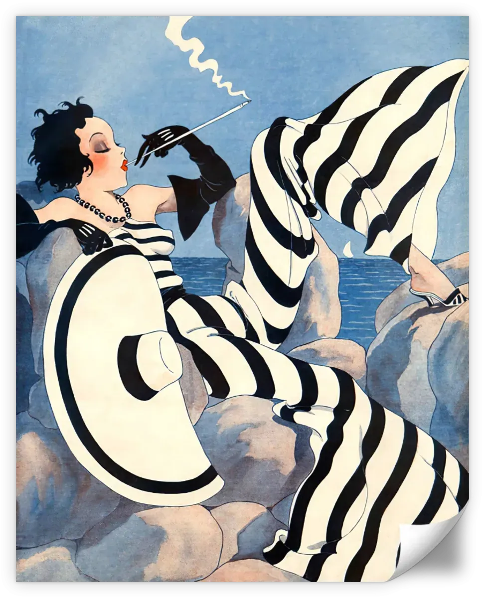 1933 French Fashion Wall Art