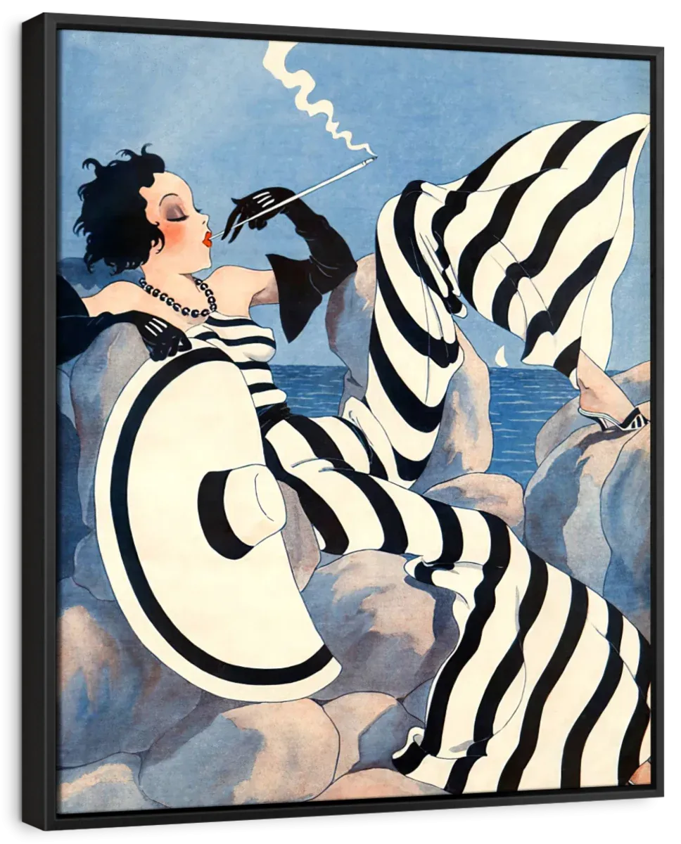 1933 French Fashion Wall Art