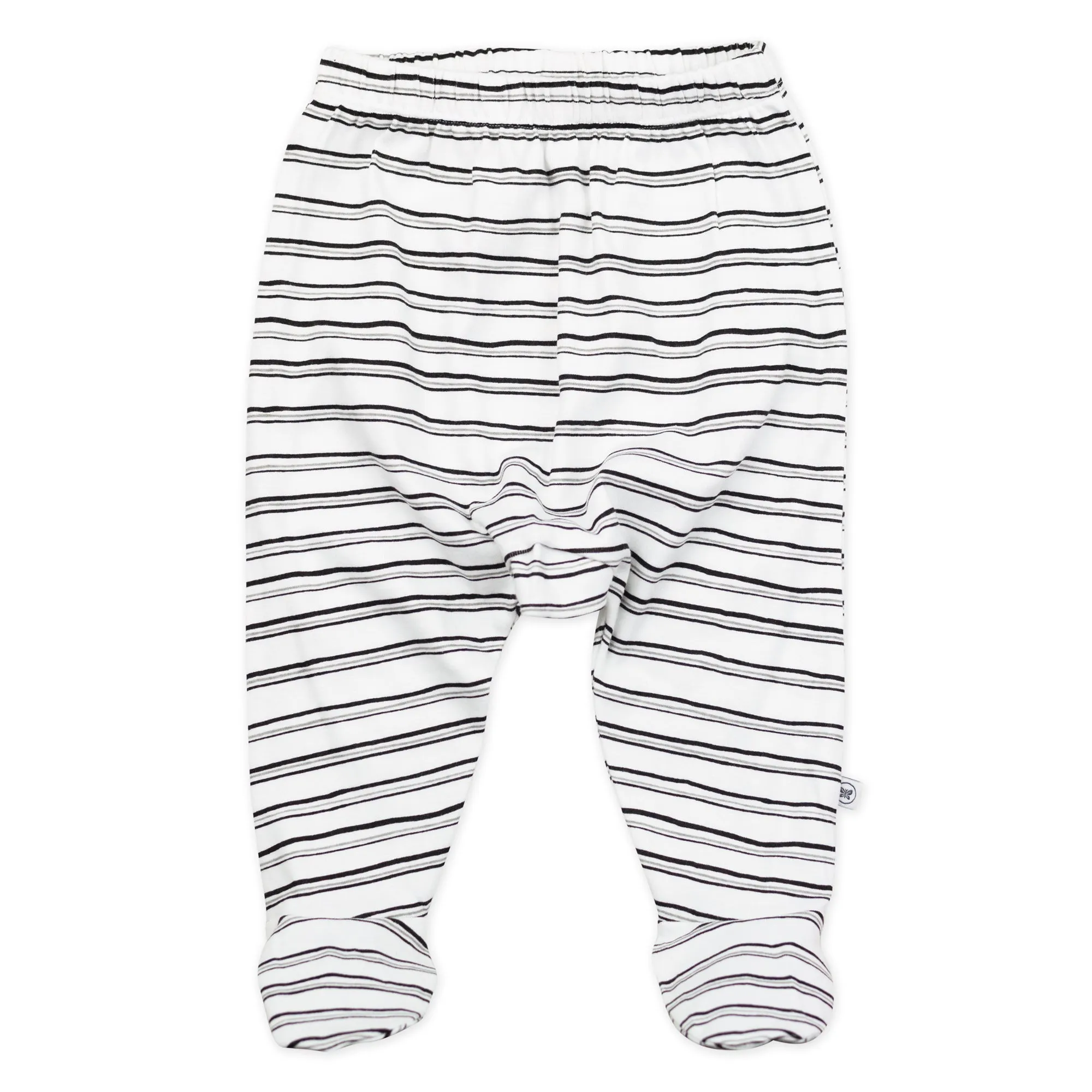 3-Pack Organic Cotton Footed Pants