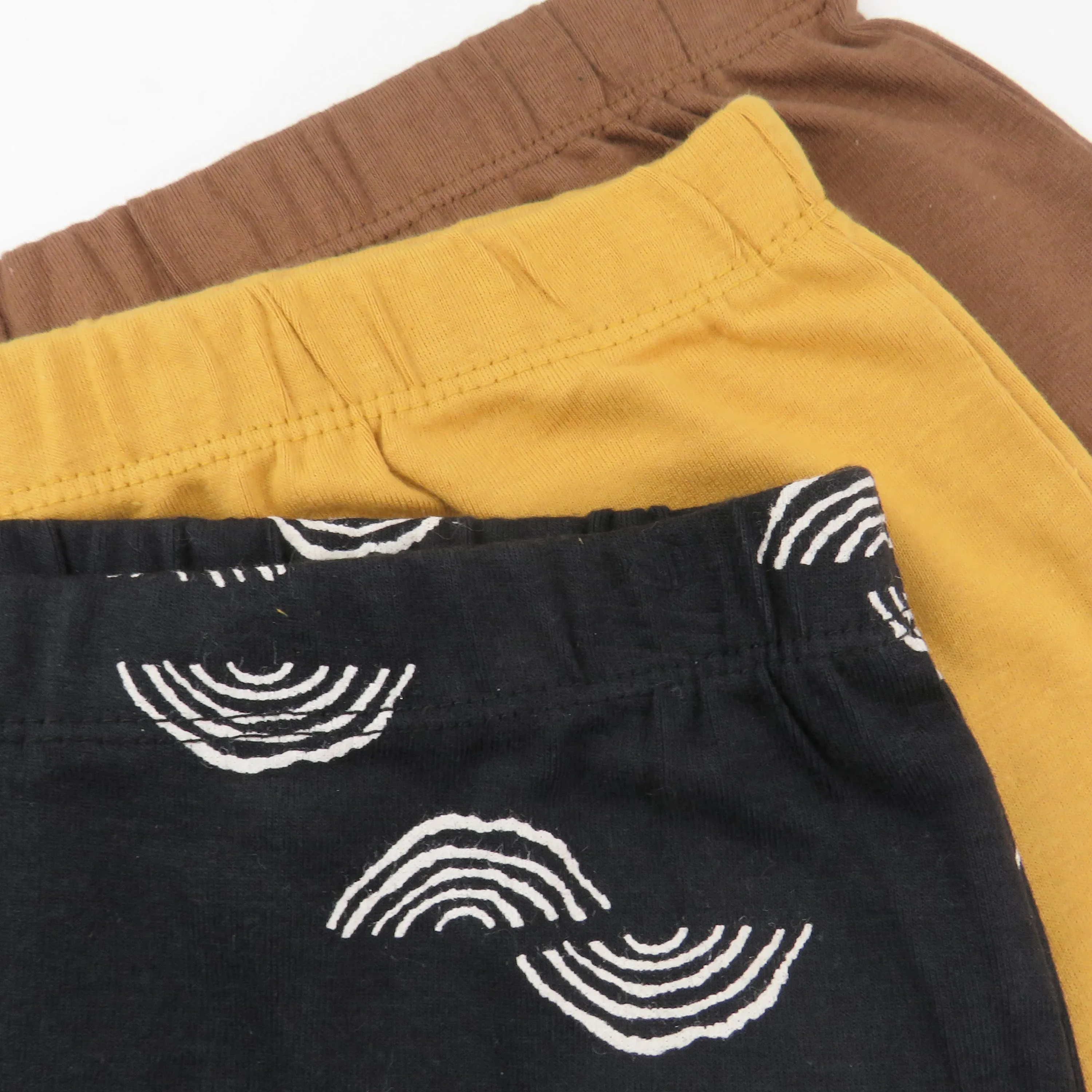 3-Pack Organic Cotton Harem Pants