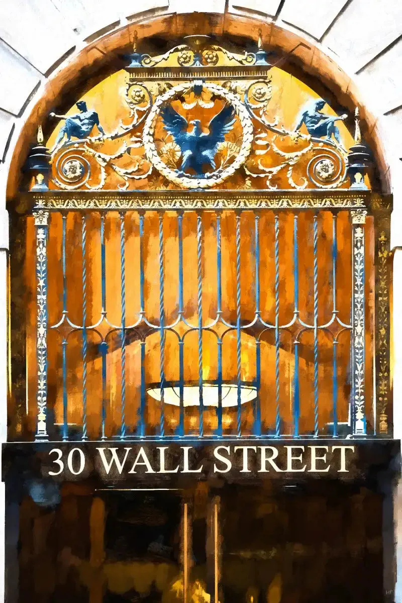 30 Wall Street NYC Wall Art