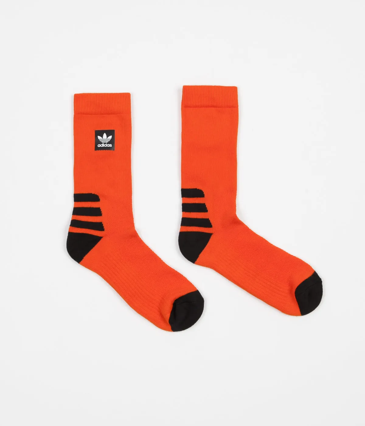 Adidas Blackbird Socks - Collegiate Orange / Core Heather