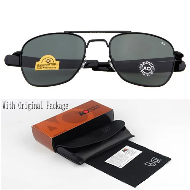 American Army Military Style Optical Men's Fashion AO Sunglasses