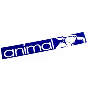 Animal 25in Street Sticker - Blue