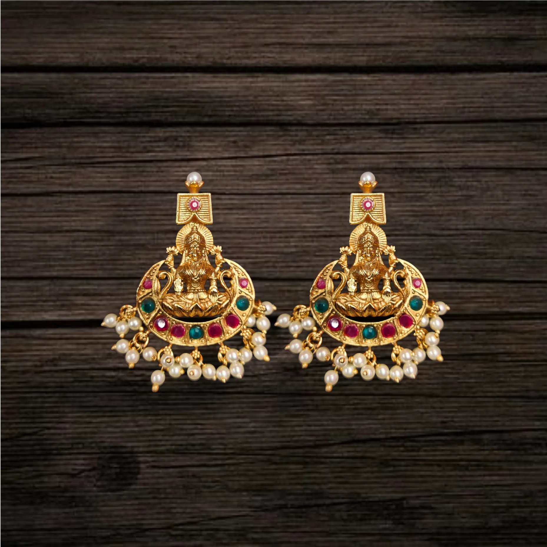 Antique Lakshmi Guttapusalu Necklace Set By Asp Fashion Jewellery