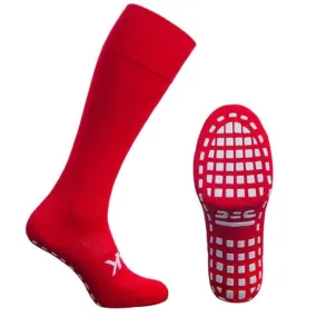 Atak Full Length Grip Socks Red