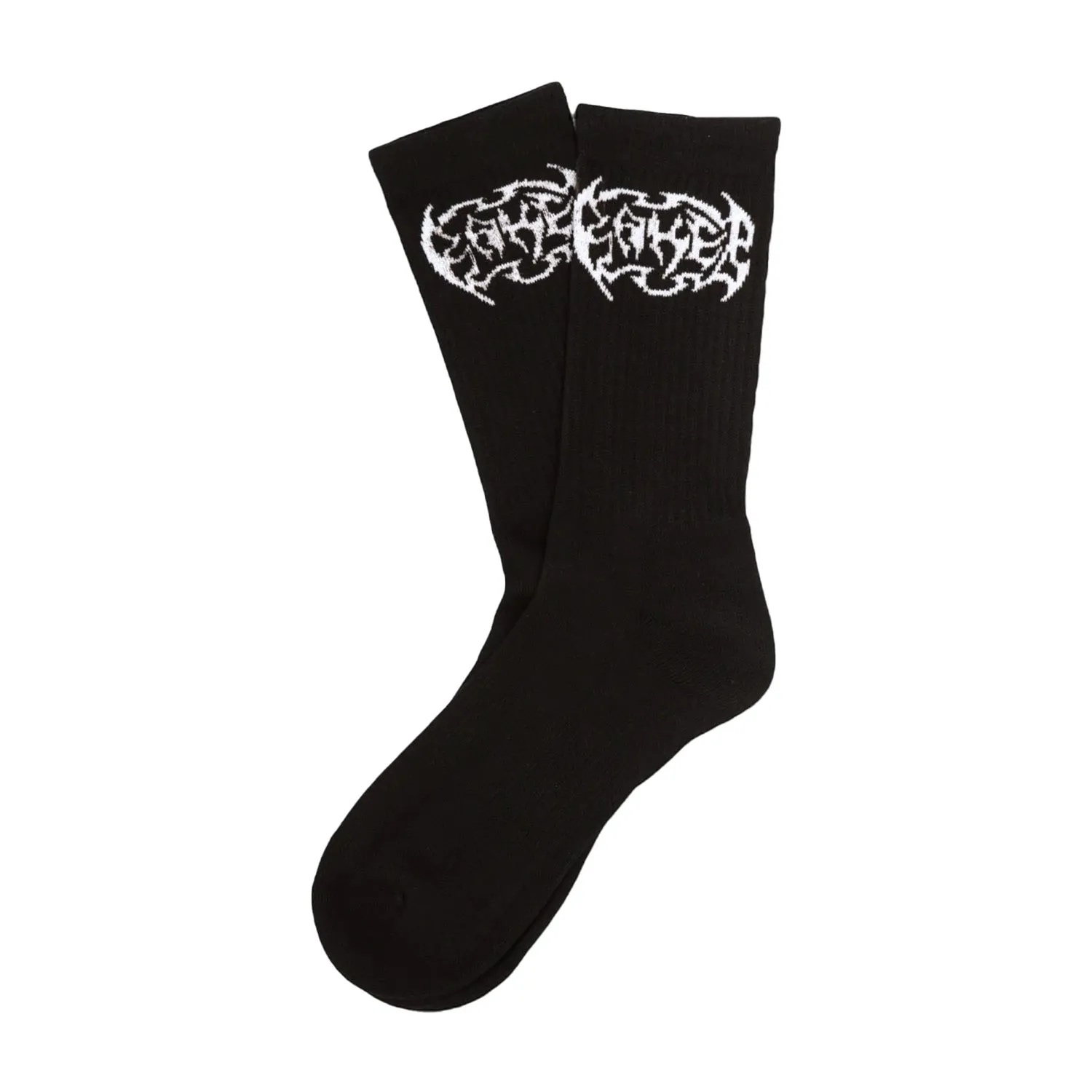 Baker Stomp Crew Socks Black