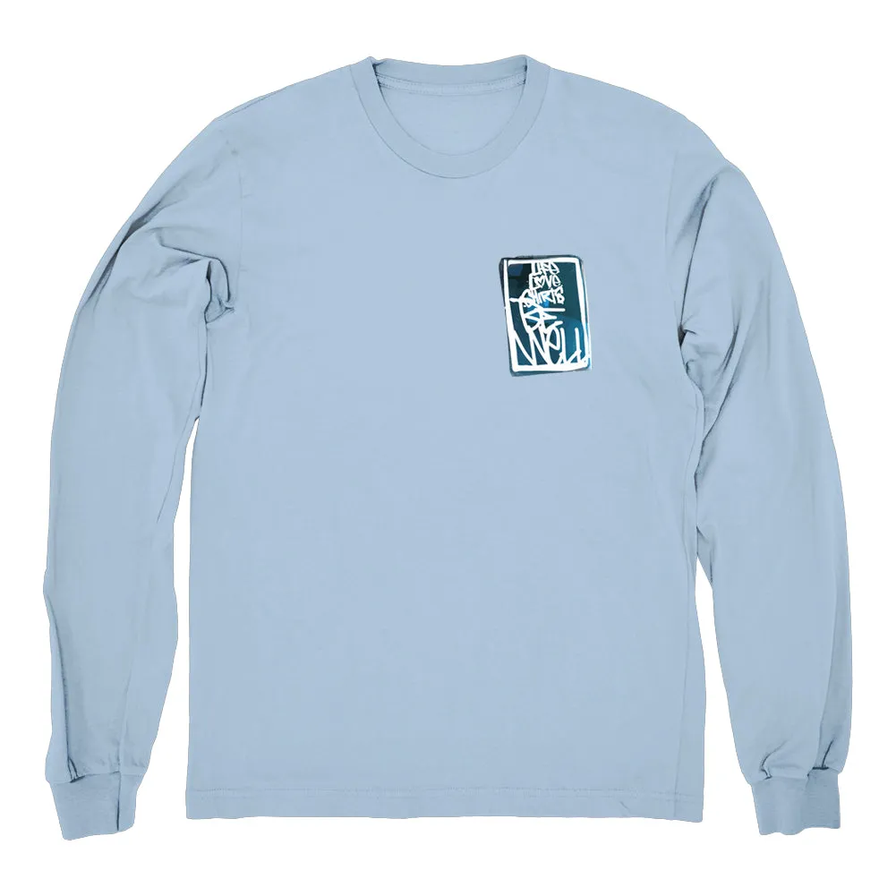 BE WELL "Life Love Shirts - Sky" Longsleeve