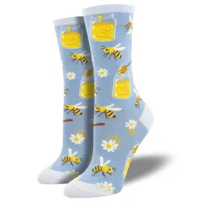 'Bee My Honey' Women's printed socks