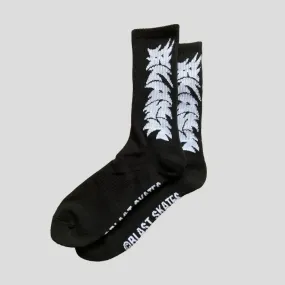 Blast Skates Socken Yökai Ghoulie Socks black