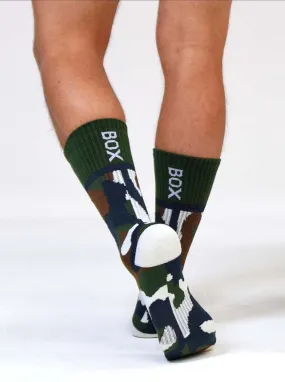 Box Sports Socks - Military Camo