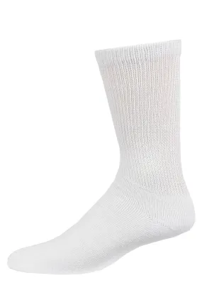 BURUKA CREW DIABETIC SOCKS (BK175D_WHITE)