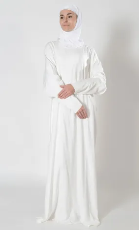 Casual everyday wear batwing sleeves hajj abaya dress