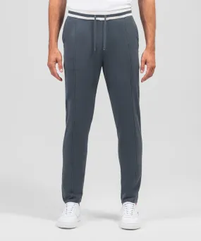 Cotton Silk Tennis Pants: Stormy Weather