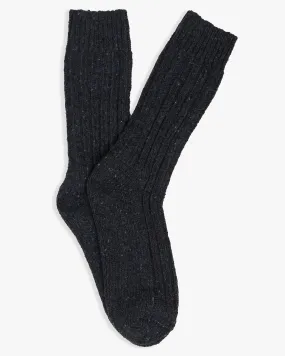 Donegal Yarns Wool Mix Socks - Navy