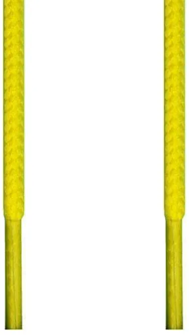 Fashion Round Shoe Laces Yellow