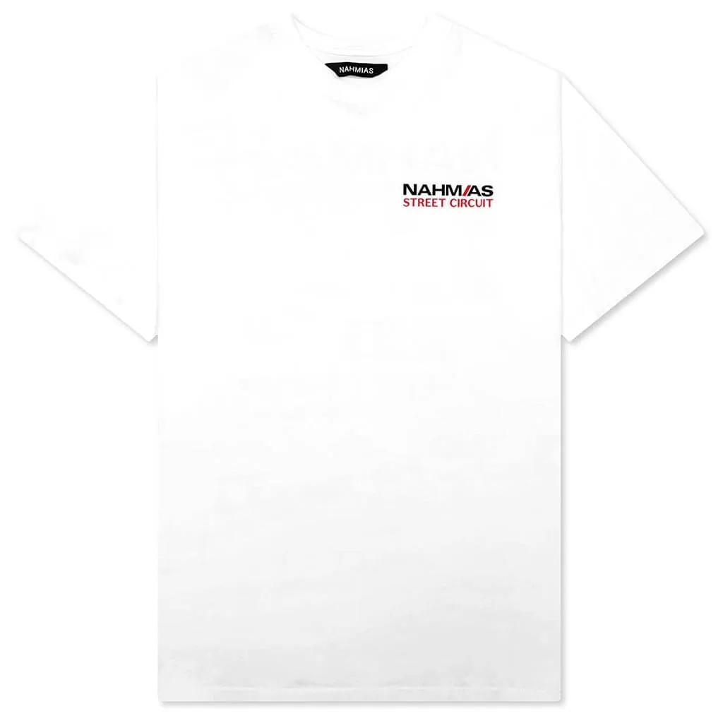 Feature x Nahmias Street Circuit Tee - White