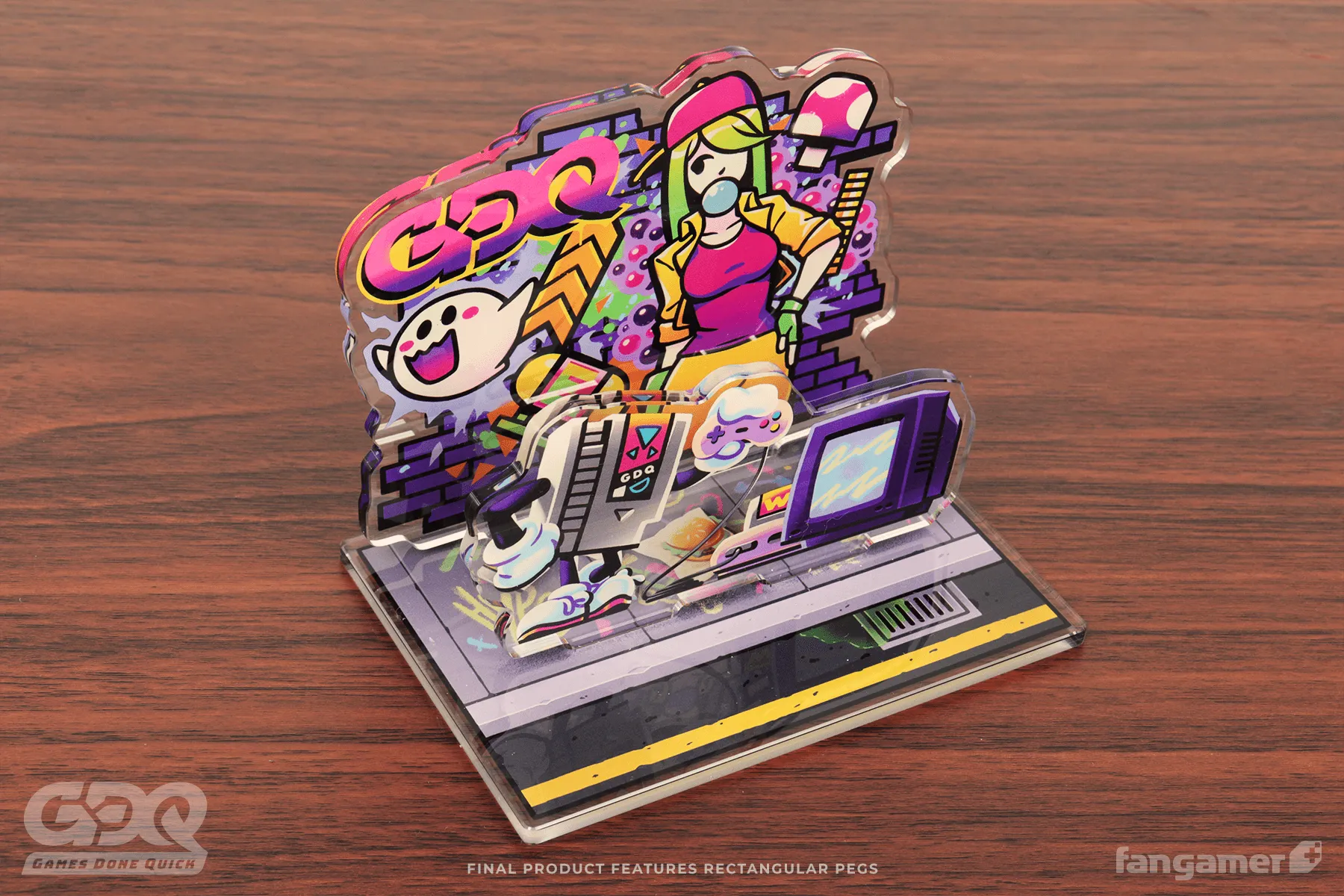 GDQ Street Games Acrylic Standee