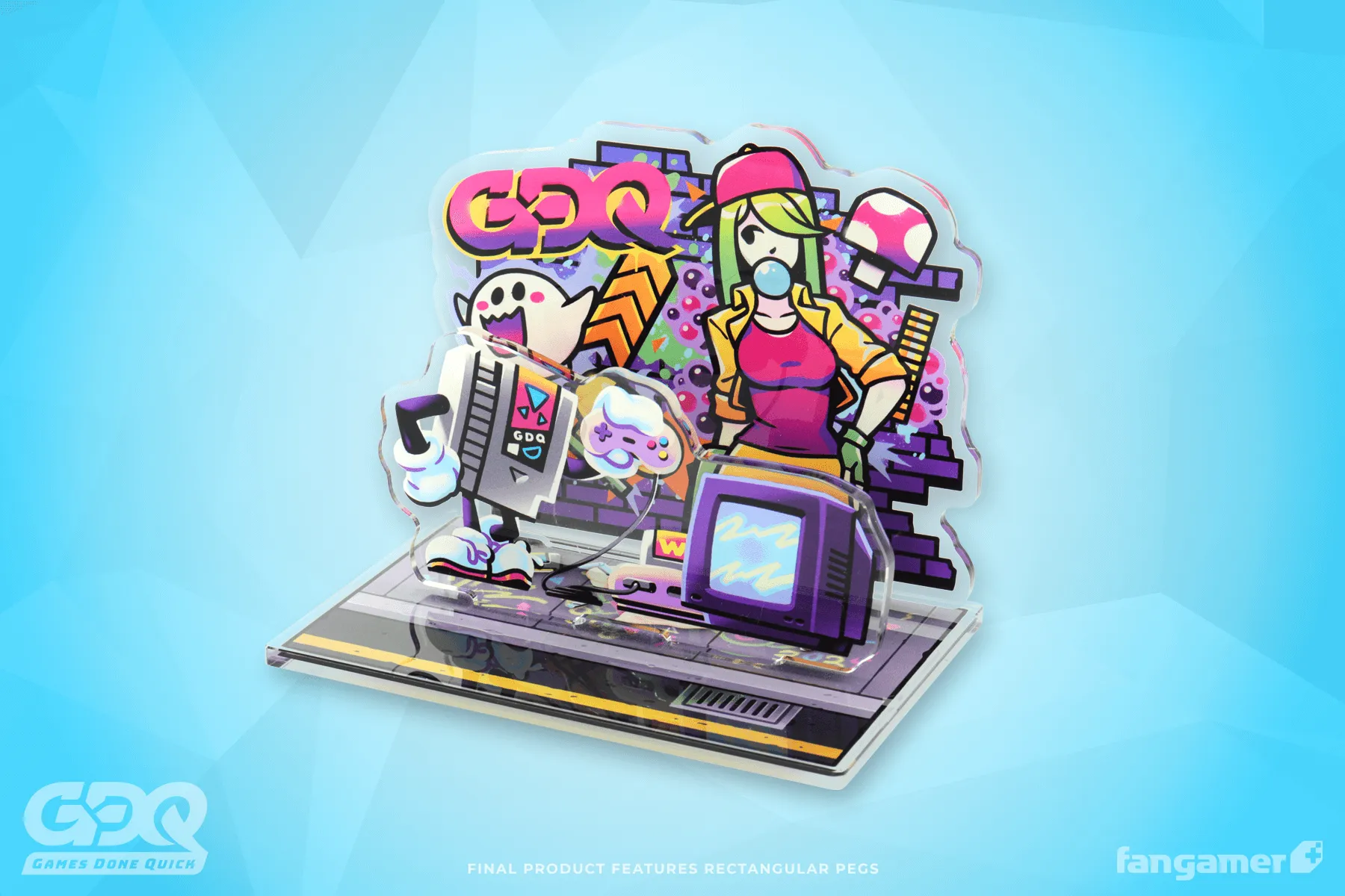 GDQ Street Games Acrylic Standee