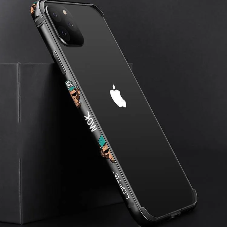 iPhone 11 Series New Fashion Luxury Aluminum Metal Bumper