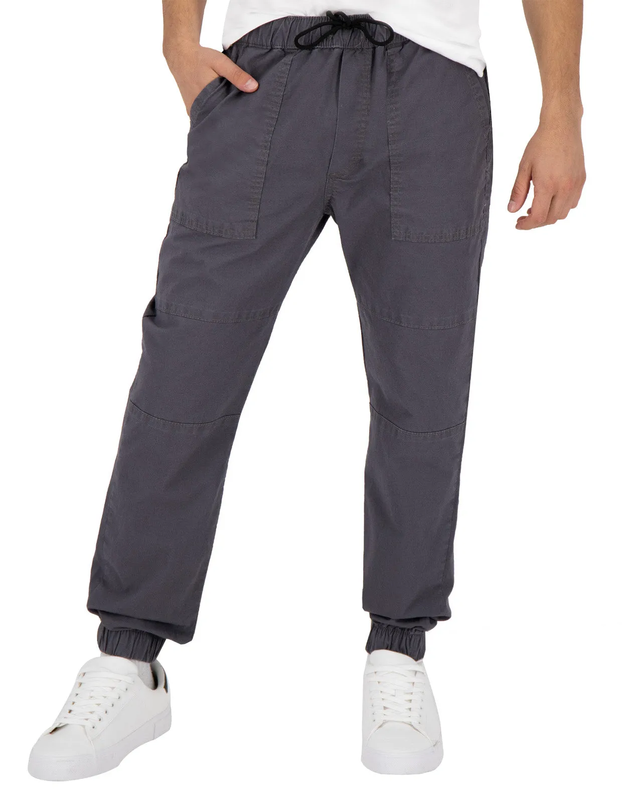 Jogger Fashion de Gabardina Premium - Gris