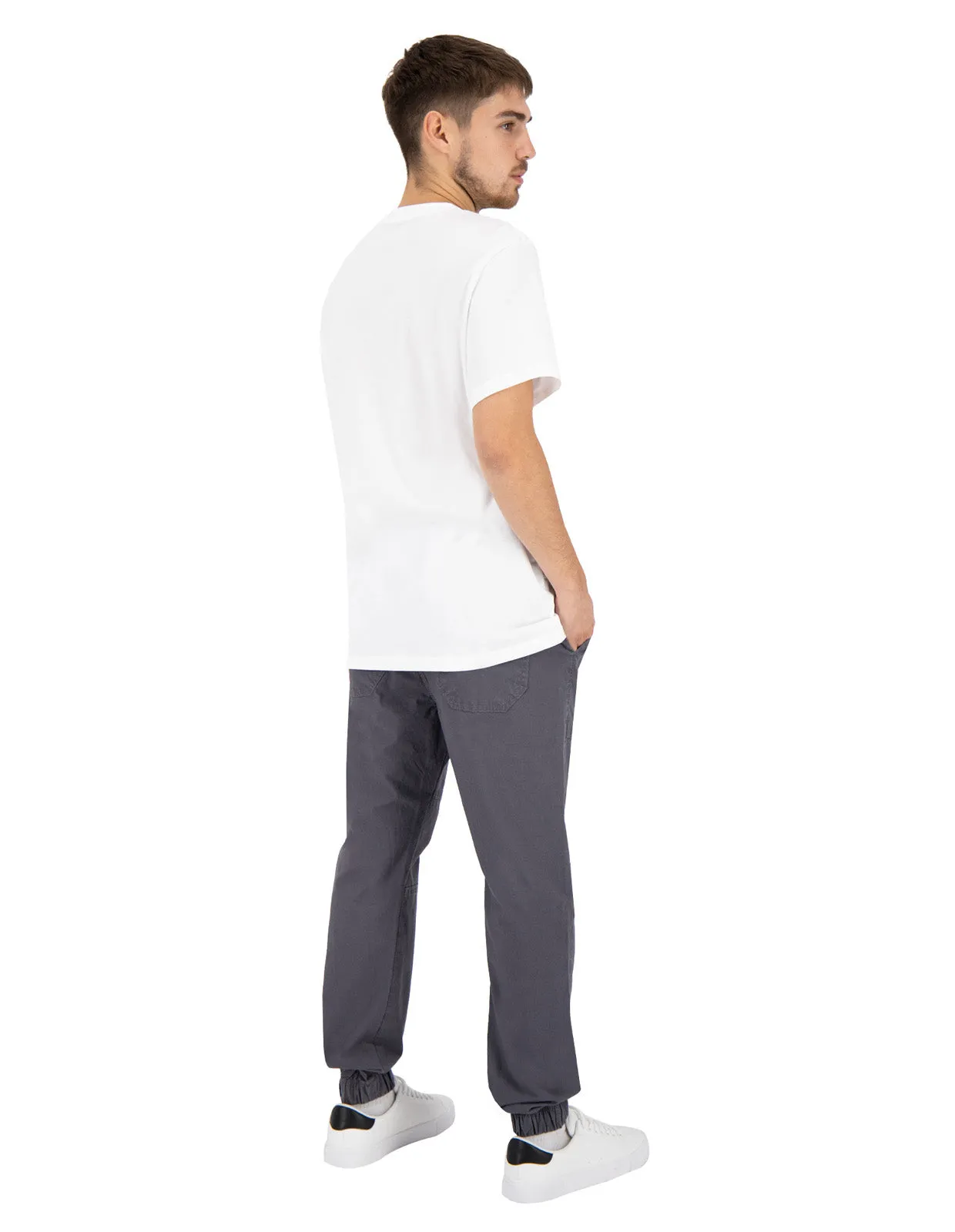 Jogger Fashion de Gabardina Premium - Gris