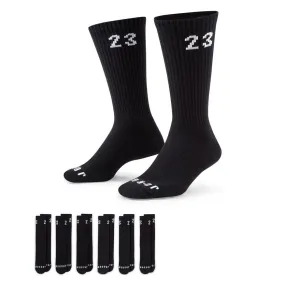 Jordan Essentials Crew Socks (6-Pack)