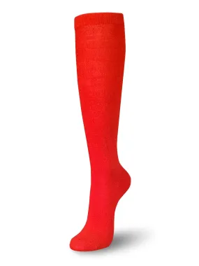 MAMIA GIRL'S KNEE HIGH SOCKS (KHS001_RED)