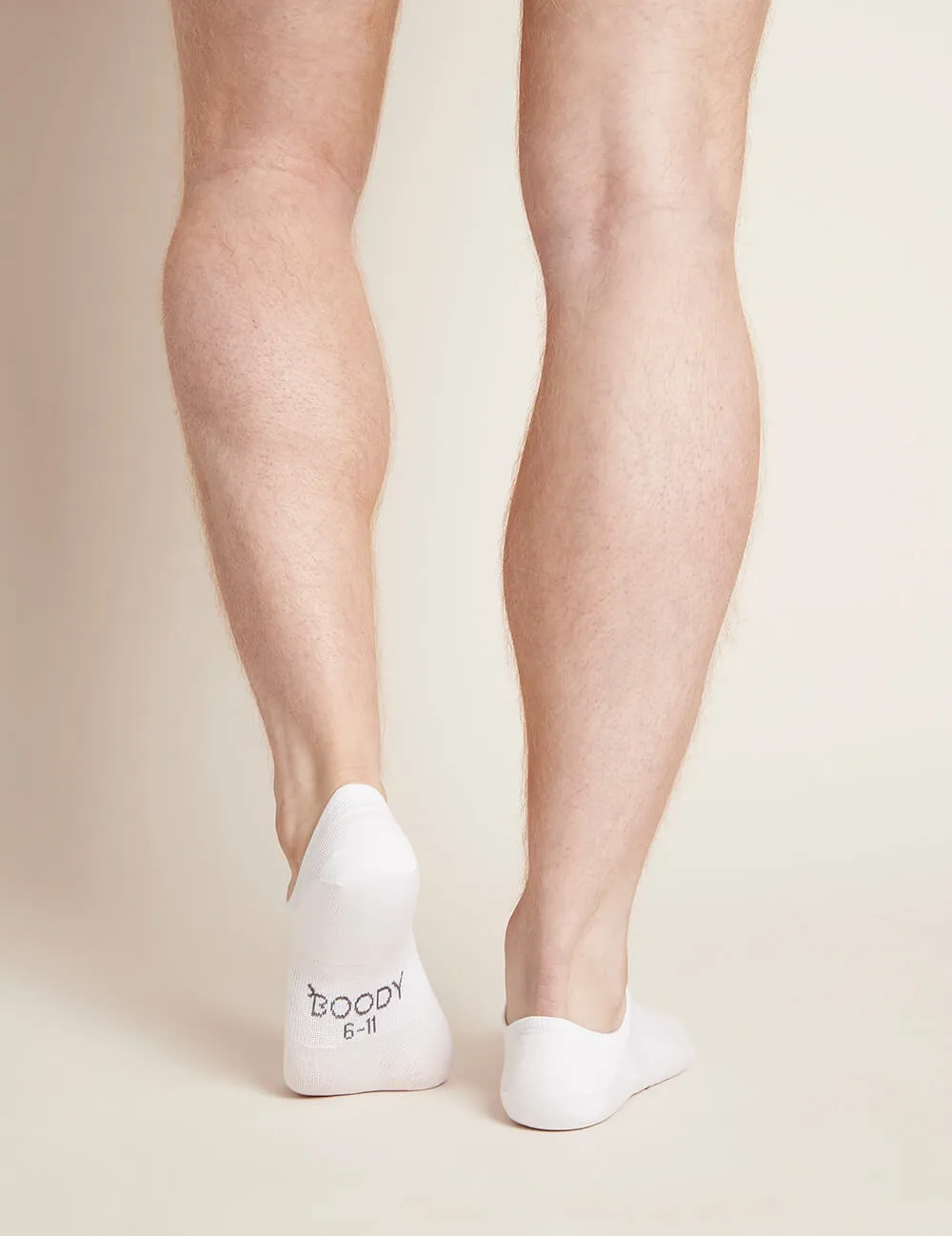 Men's Everyday Hidden Socks - White