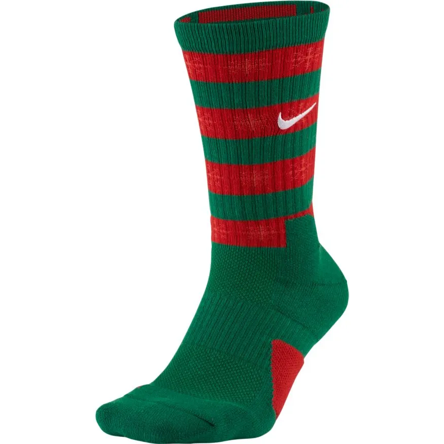 Nike Elite Xmas Basketball Crew Socks