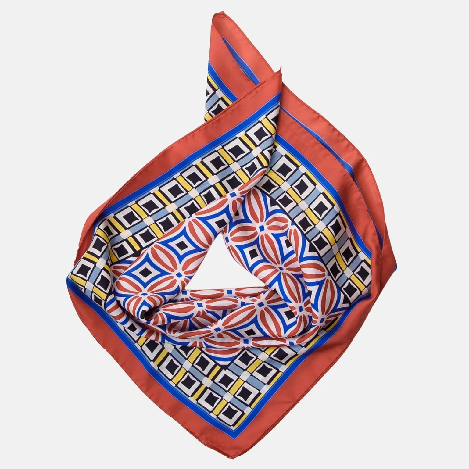 Pescara - Silk Neckerchief - Red