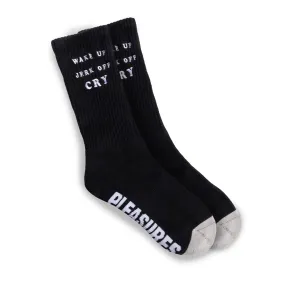 Pleasures Wake Up Crew Socks