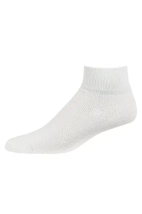 POWER CLUB QUARTER SPORTS SOCKS (PC284_WHITE)