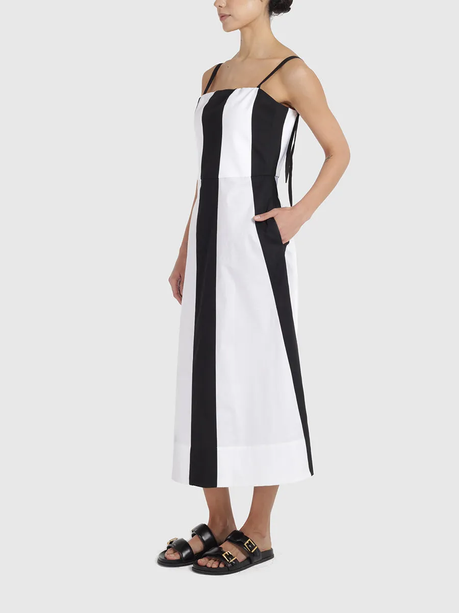 RAQUEL OROZCO Samantha Dress - Black and White