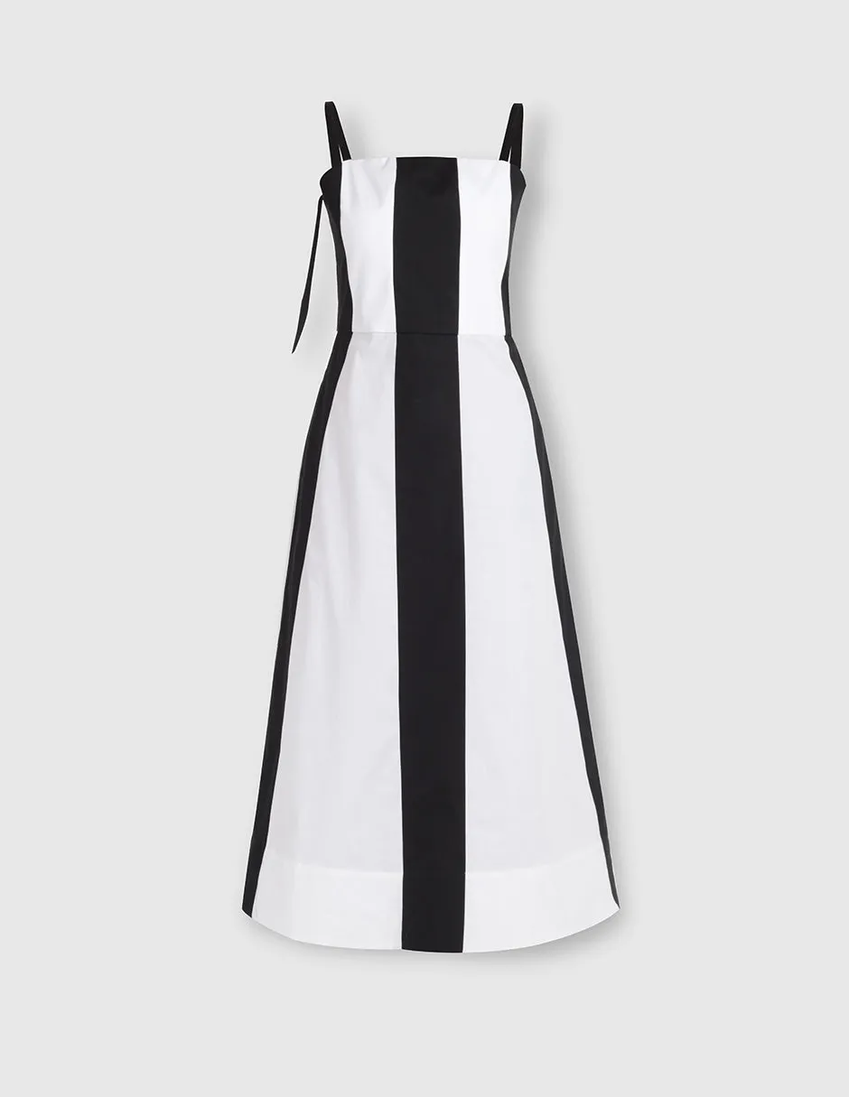 RAQUEL OROZCO Samantha Dress - Black and White