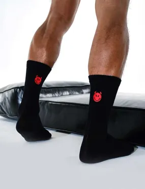 Red Devil Thin Crew Socks