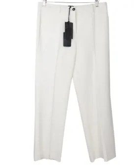 Roberto Cavalli Ivory Cotton Pants sz 10