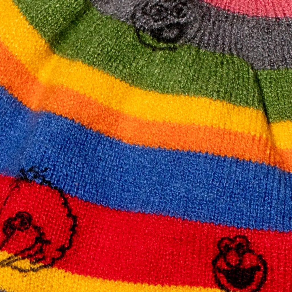 Sesame Street Baby Top Knot Beanie