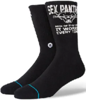 Stance Socks Unisex Anchorman By Odean Black