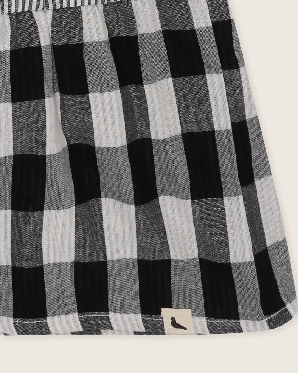 Stripe Check Tier Dress