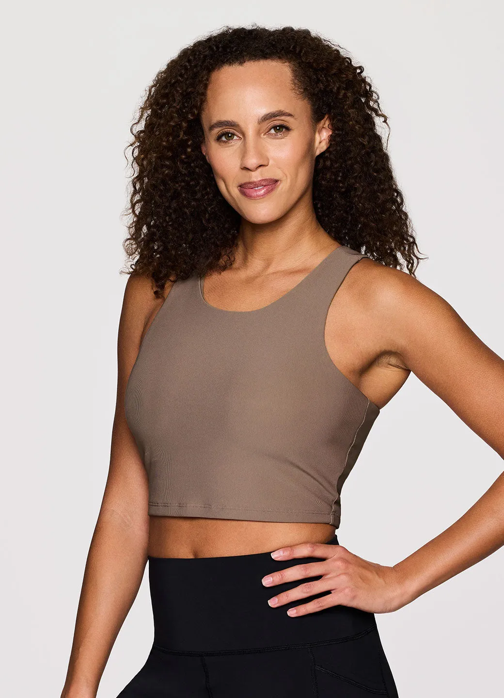 Studio to Street Ribbed Bra Tank