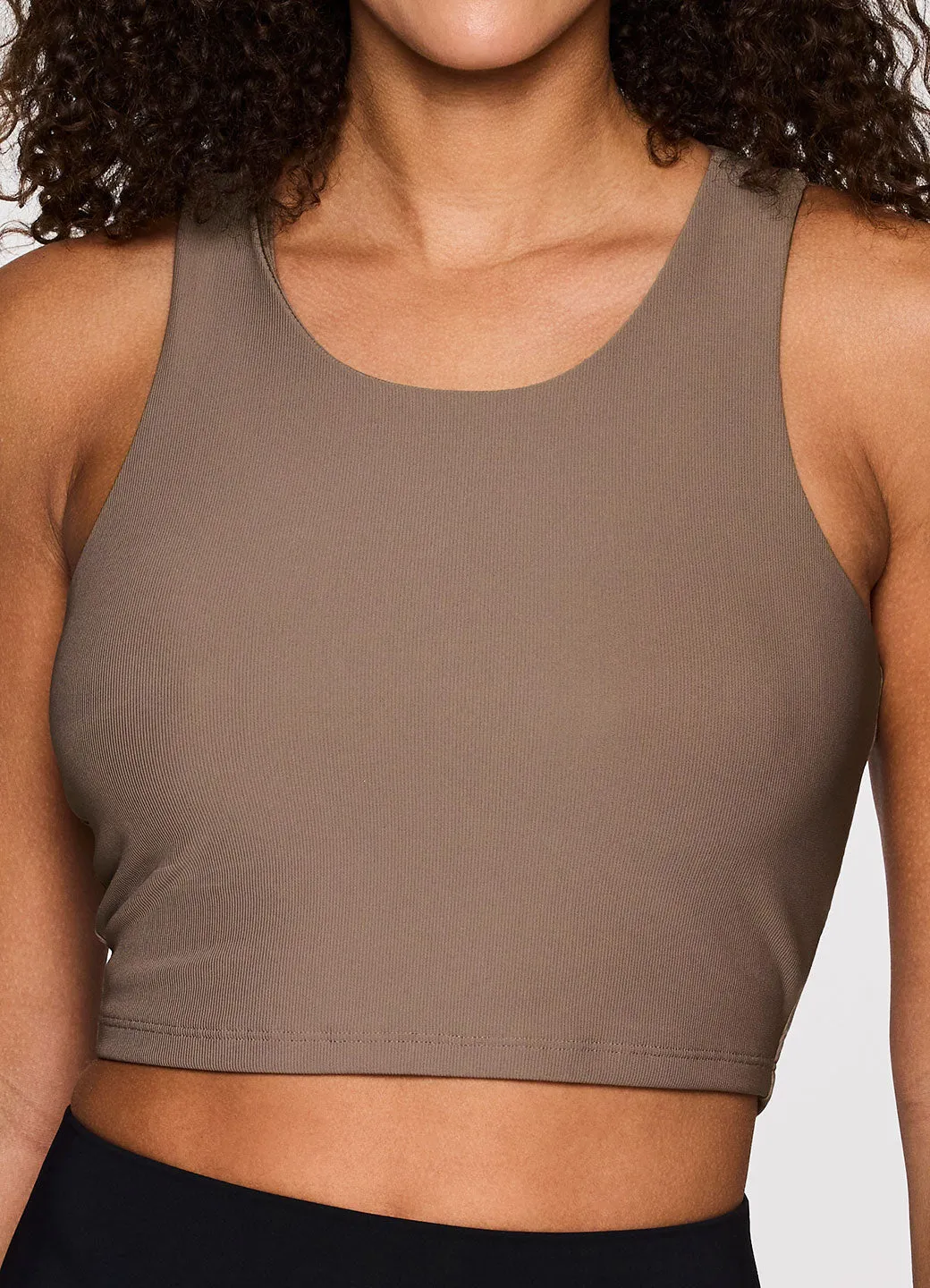 Studio to Street Ribbed Bra Tank