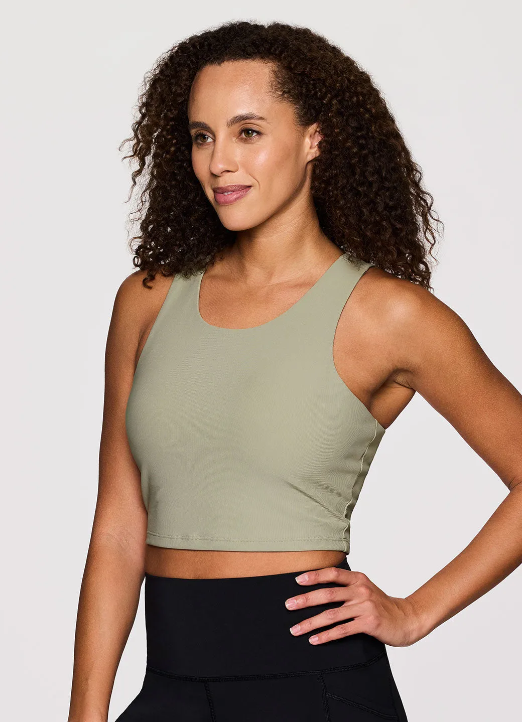 Studio to Street Ribbed Bra Tank