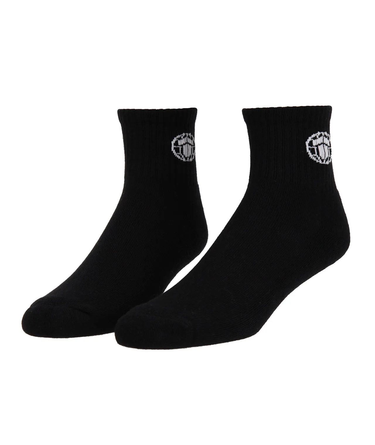 Tatami Half Crew Socks - Black