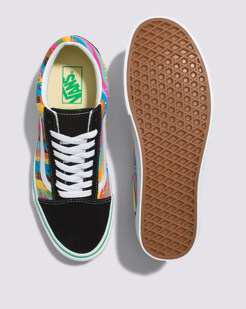 Zapatilla Old Skool Sesame Street Multi