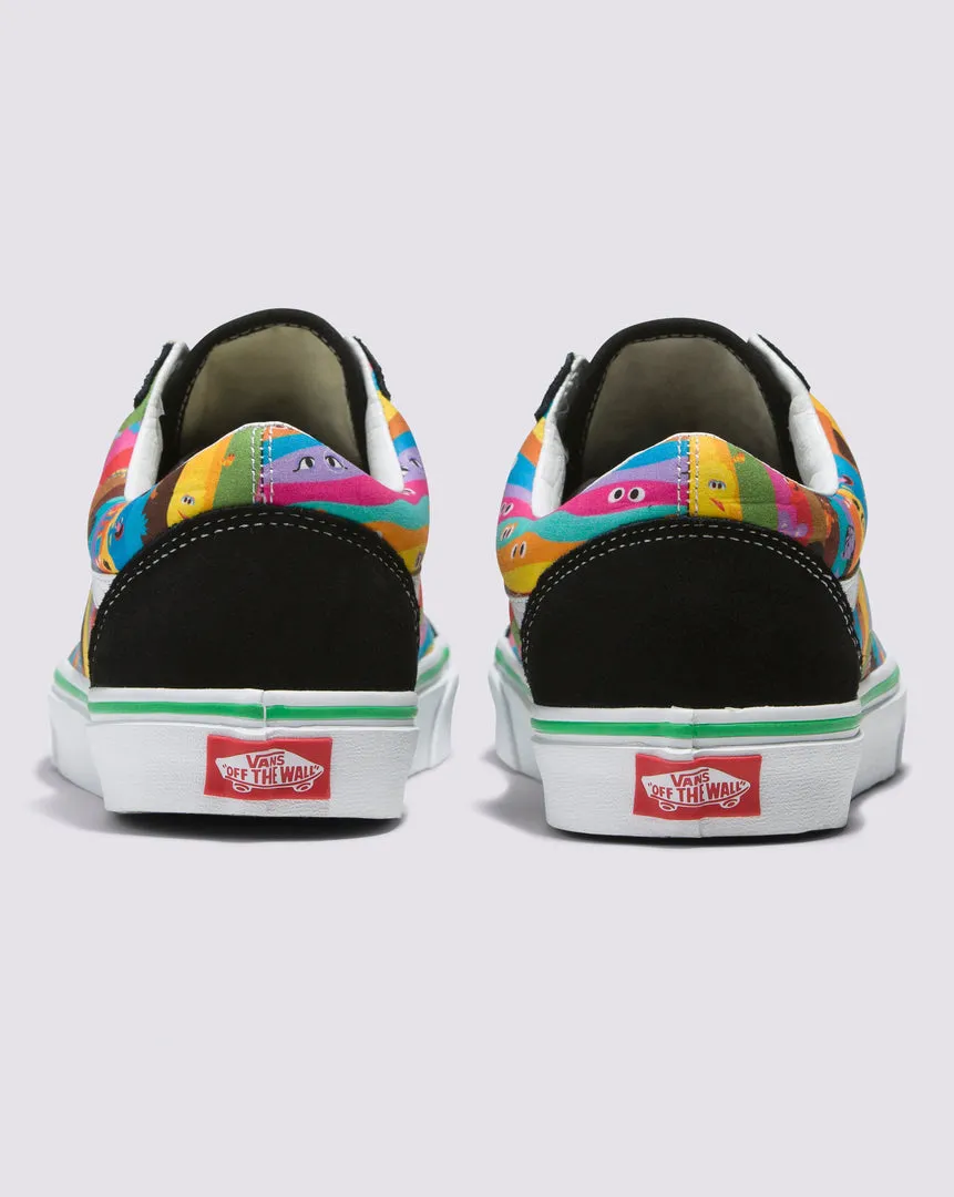 Zapatilla Old Skool Sesame Street Multi